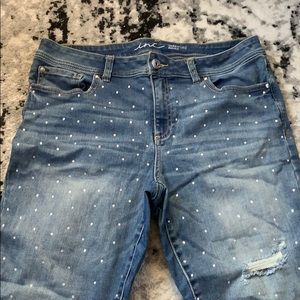 sequin jeans BRAND NEW